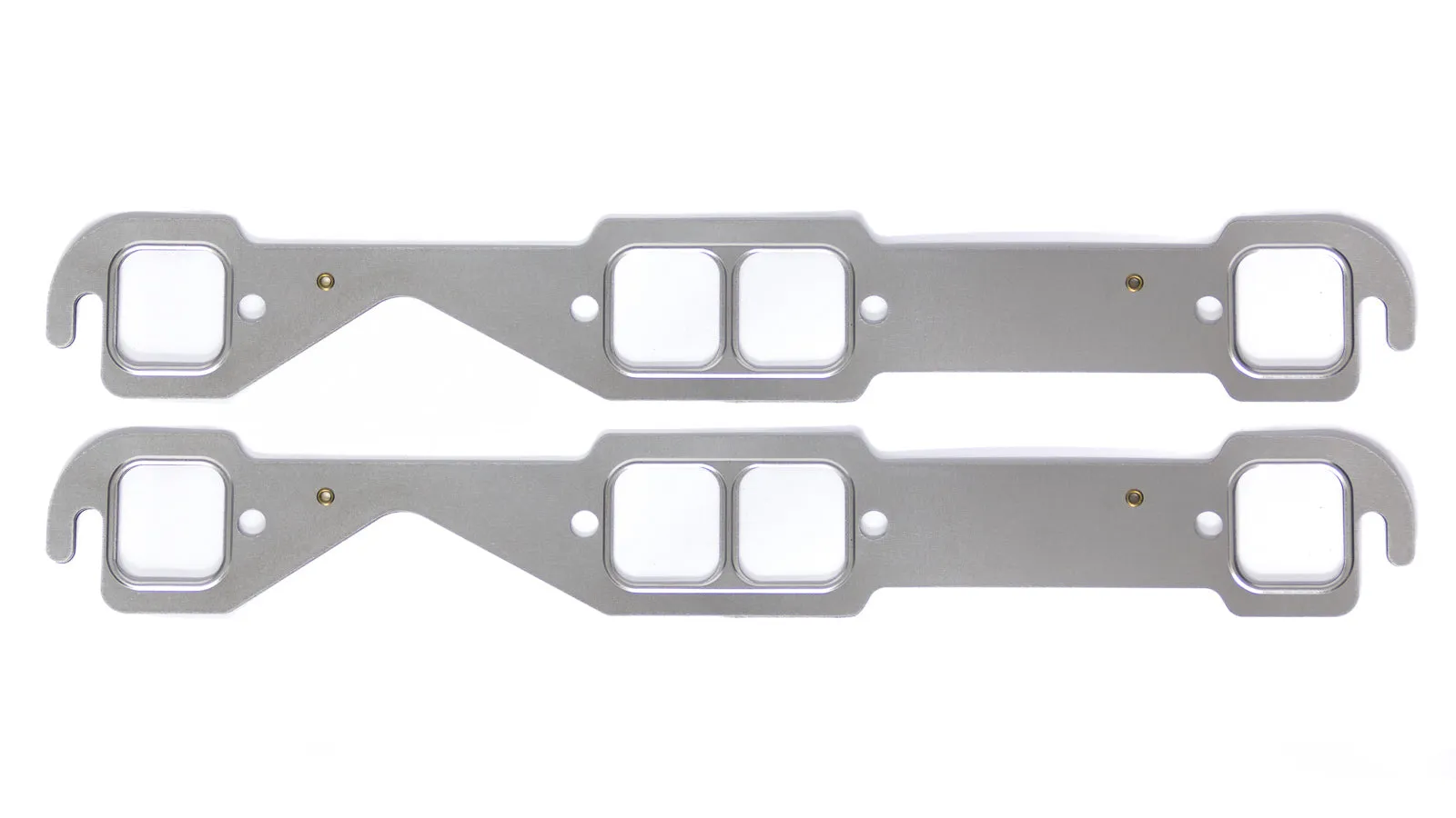 Engine & Accessories Header / Manifold Gasket - 1.600 x 1.450 in Rectangular Port - Multi-Layer Steel - Small Block Chevy - Pair