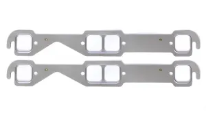 Engine & Accessories Header / Manifold Gasket - 1.600 x 1.450 in Rectangular Port - Multi-Layer Steel - Small Block Chevy - Pair