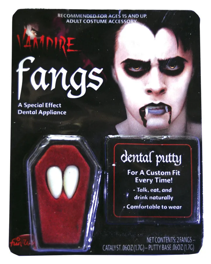 Fangs Dentures Vampire  Costume Accessories