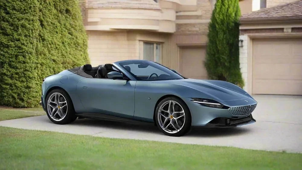 Ferrari Roma Spider 2023 - 2024 Heat and UV Sun Shade by OC Sun Shade