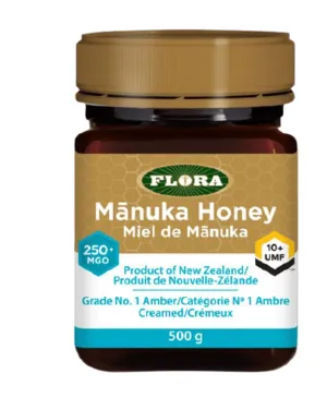 Flora Manuka Honey MGO 250 -10  UMF 500 Grams