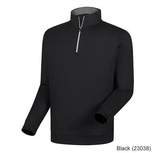 FootJoy Performance Half-Zip Pullover w/Gathered Waist S Black (23038)