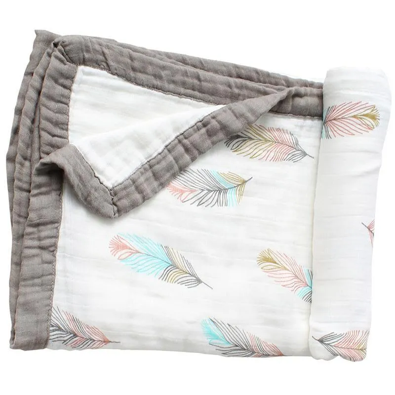 Four Layer Feather Bamboo Blanket