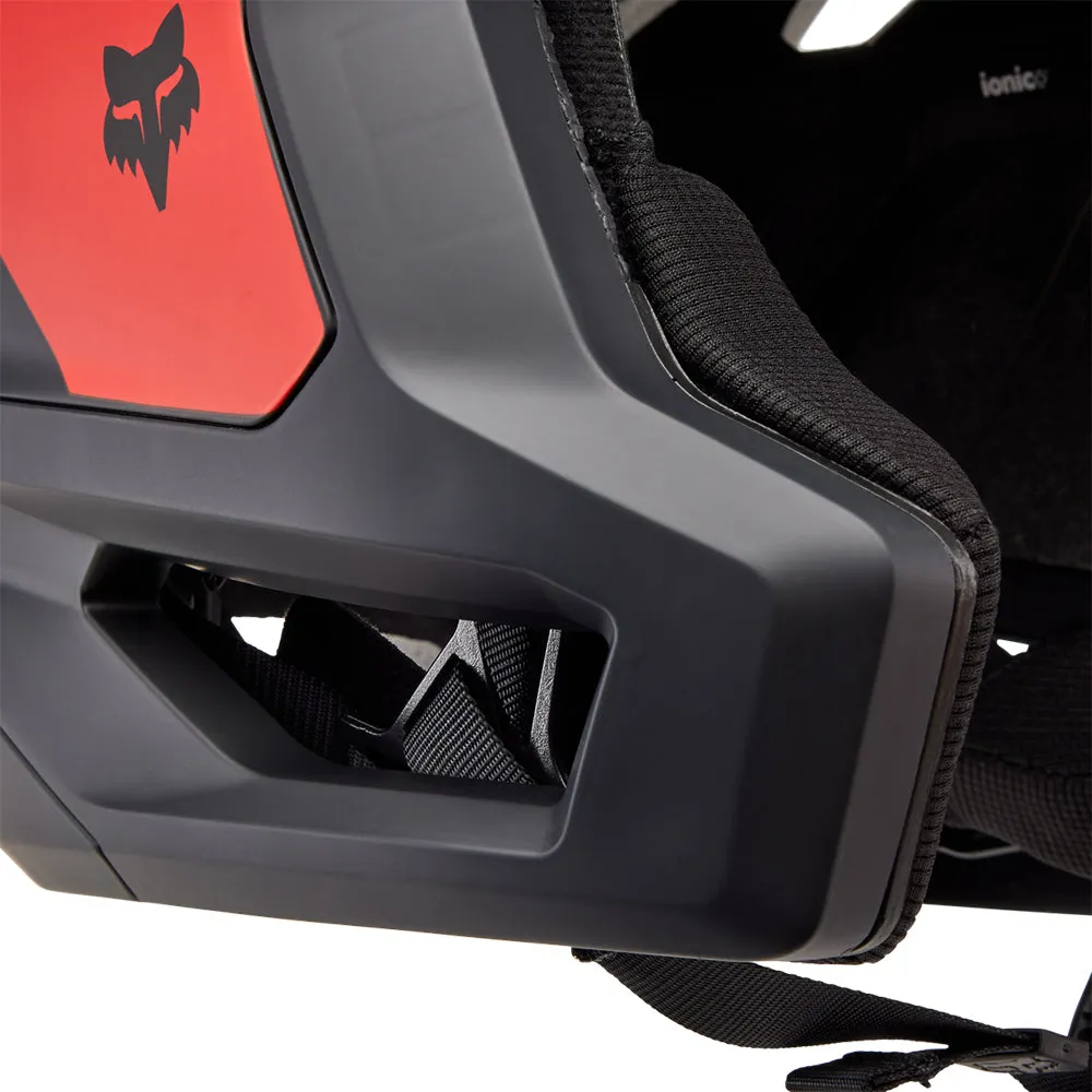 FOX DROPFRAME PRO NYF HELMET MIPS CE [BLACK/WHITE]