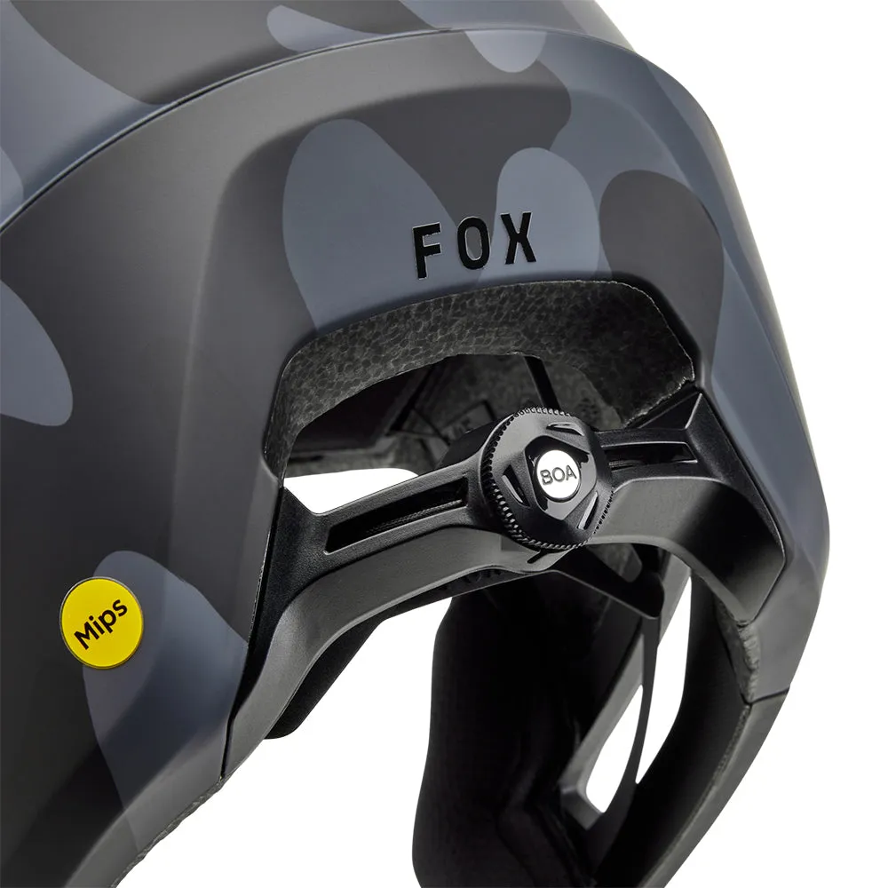 FOX DROPFRAME PRO RUNN HELMET MIPS CE [BLACK CAMO]