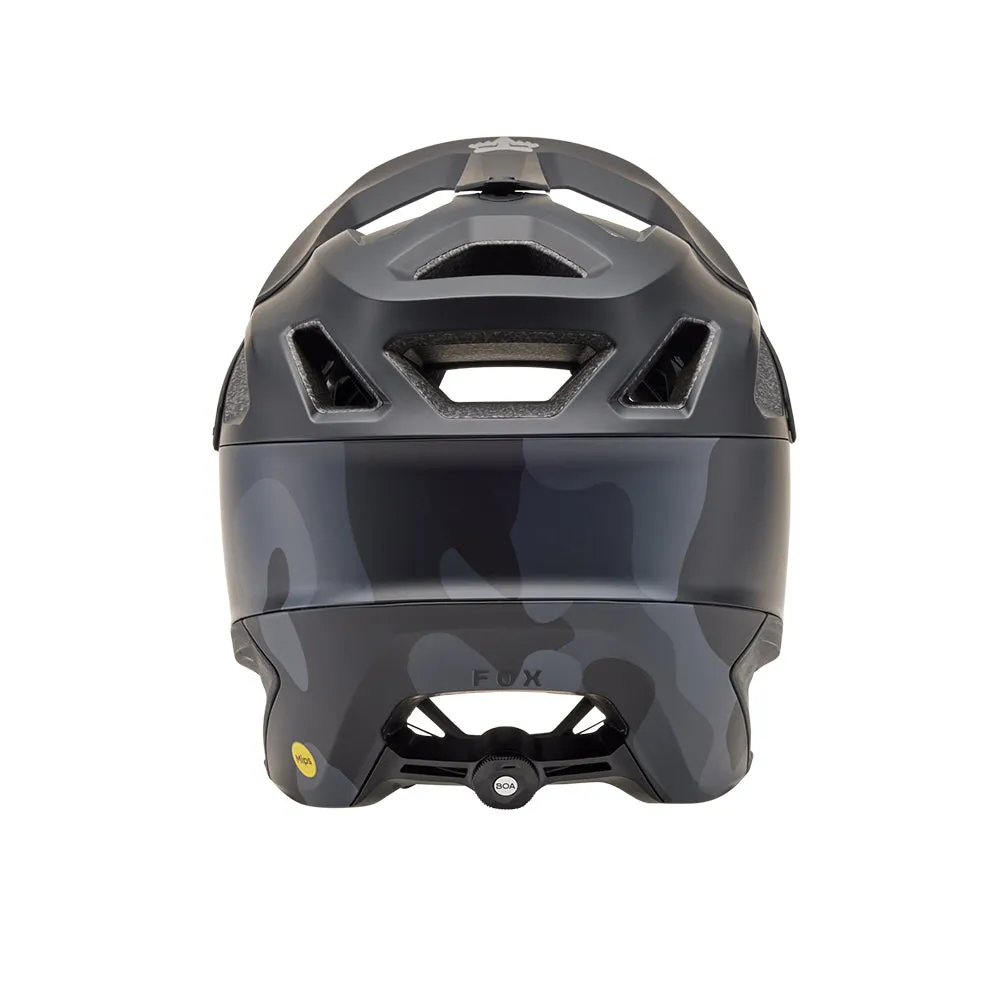 FOX DROPFRAME PRO RUNN HELMET MIPS CE [BLACK CAMO]