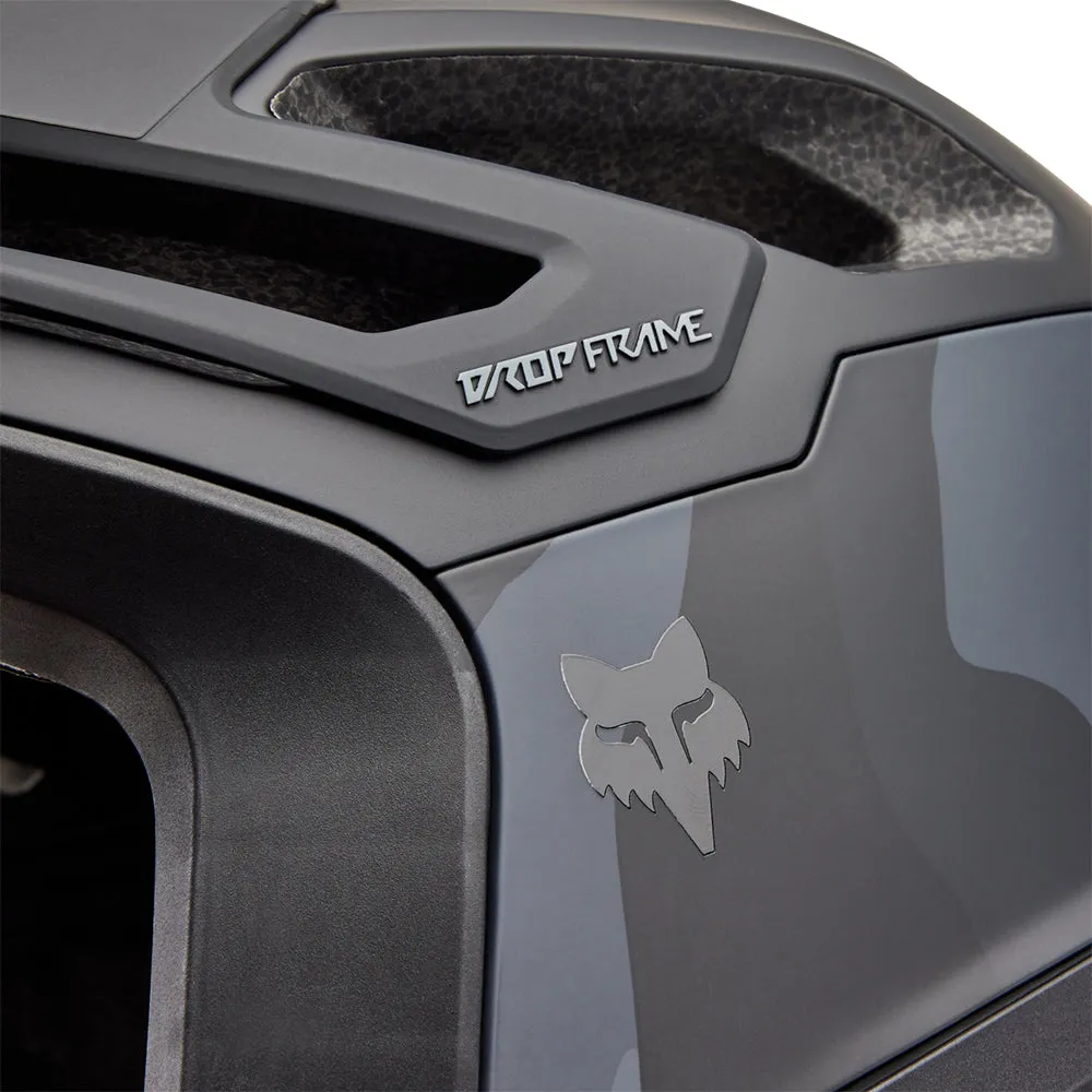 FOX DROPFRAME PRO RUNN HELMET MIPS CE [BLACK CAMO]
