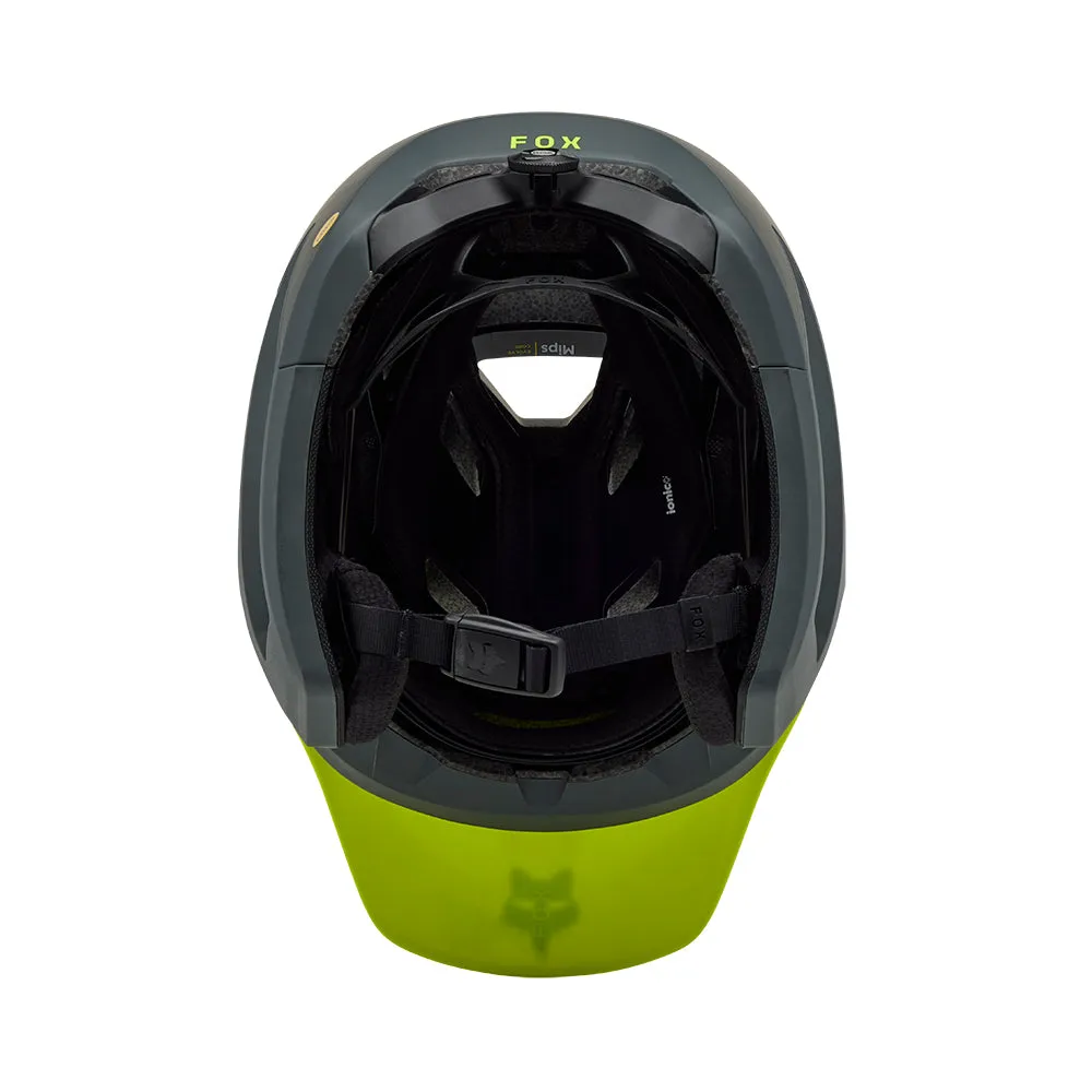 FOX DROPFRAME PRO RUNN HELMET MIPS CE [FLO YELLOW]