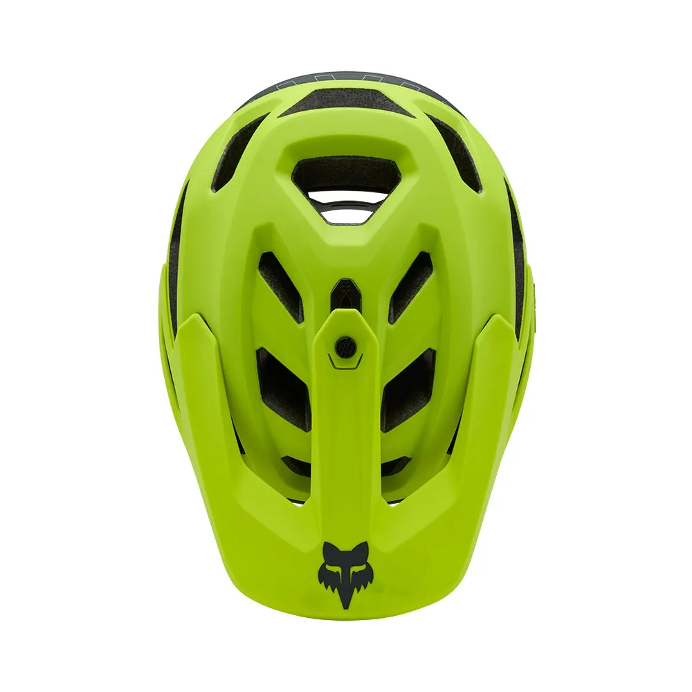 FOX DROPFRAME PRO RUNN HELMET MIPS CE [FLO YELLOW]