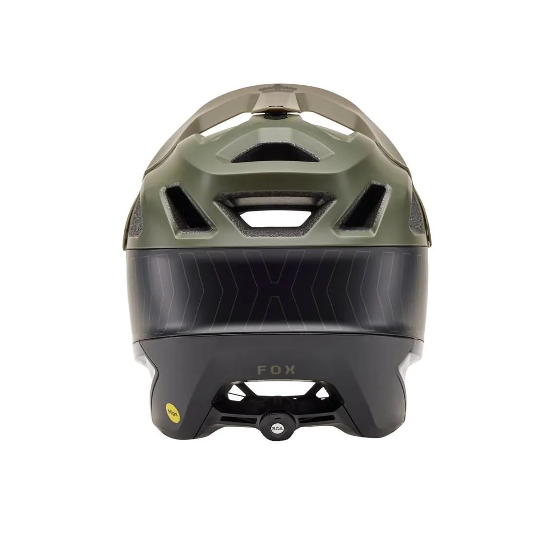 FOX DROPFRAME PRO RUNN HELMET MIPS CE [OLIVE GREEN]