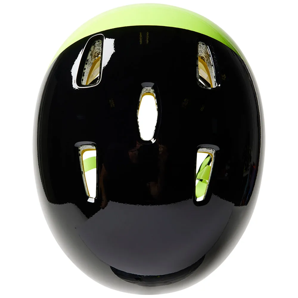 FOX FLIGHT PRO HELMET MIPS CE [BLACK/YELLOW]