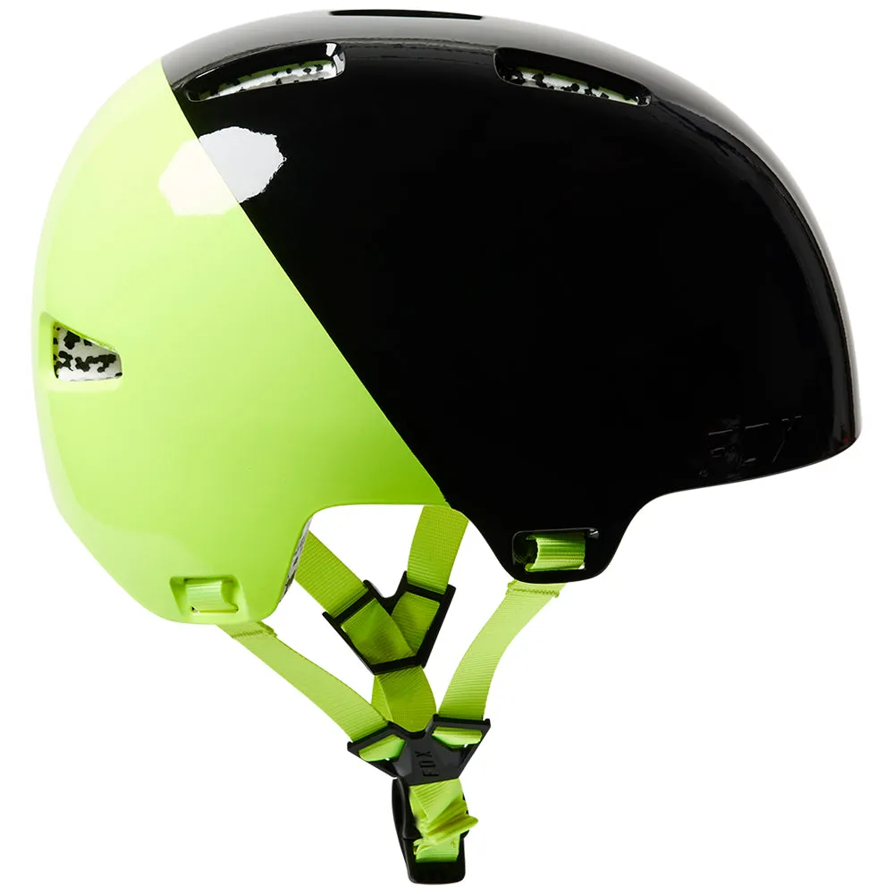 FOX FLIGHT PRO HELMET MIPS CE [BLACK/YELLOW]