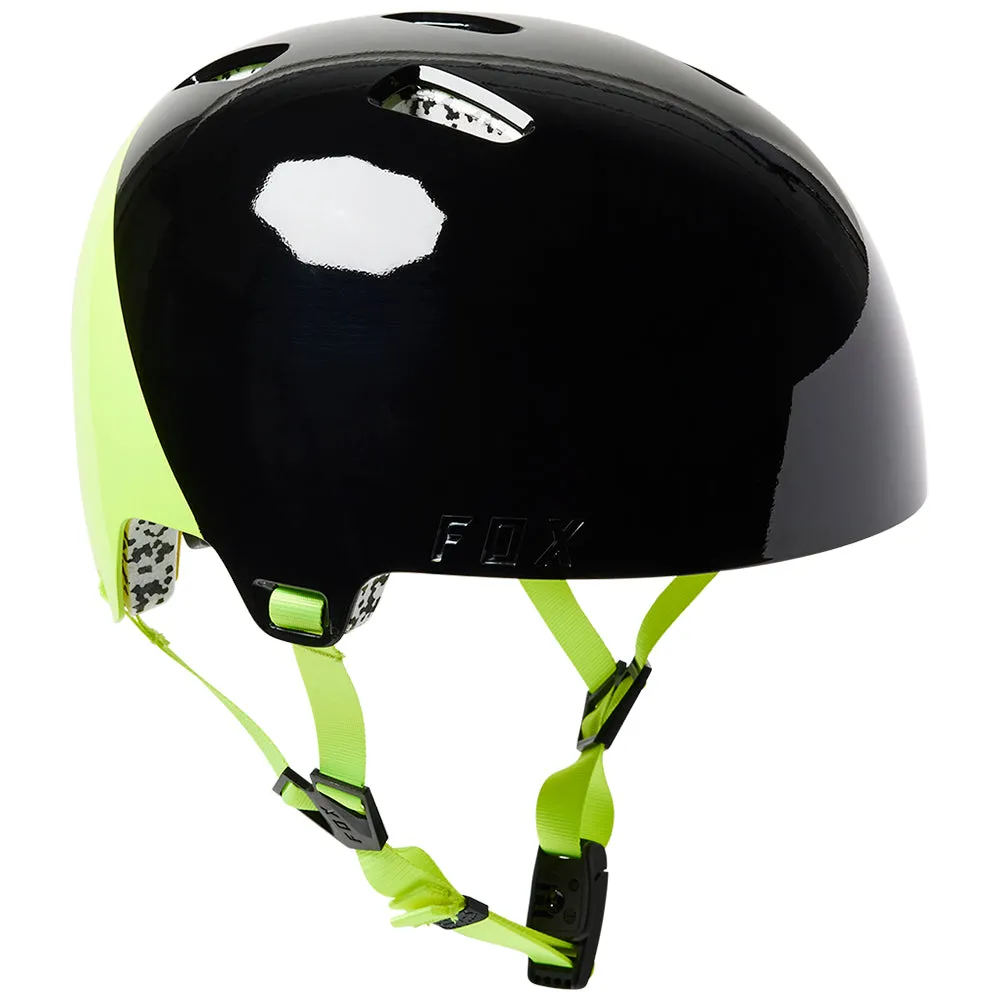 FOX FLIGHT PRO HELMET MIPS CE [BLACK/YELLOW]