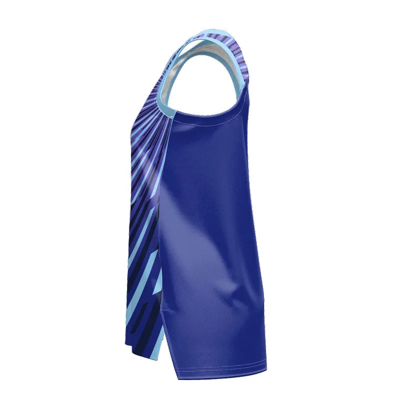 GAMMA Ladies SlimFit HP Split Basketball Singlet Design Your Own Custom