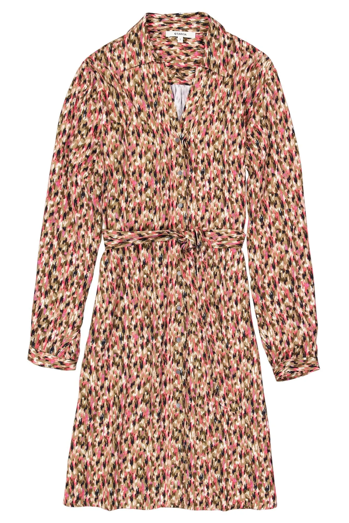 Garcia Ladies Shirt Dress - Golden Brown