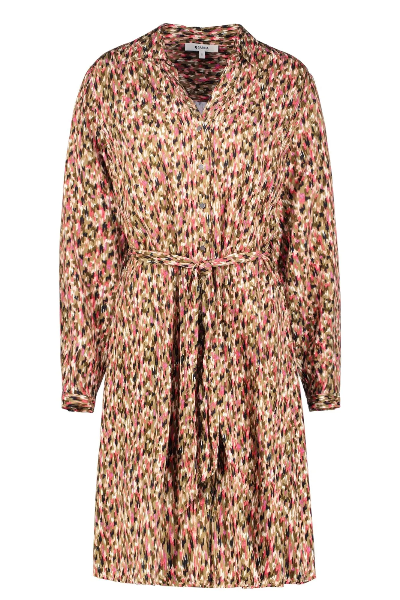 Garcia Ladies Shirt Dress - Golden Brown