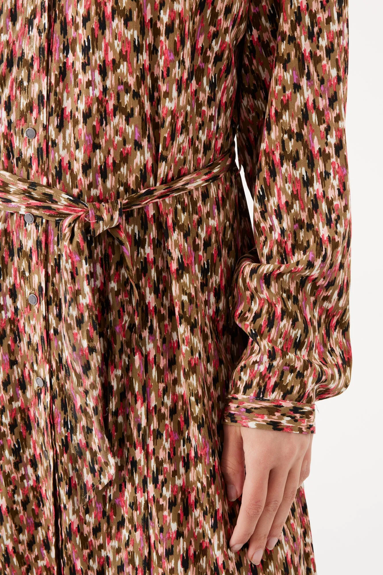 Garcia Ladies Shirt Dress - Golden Brown