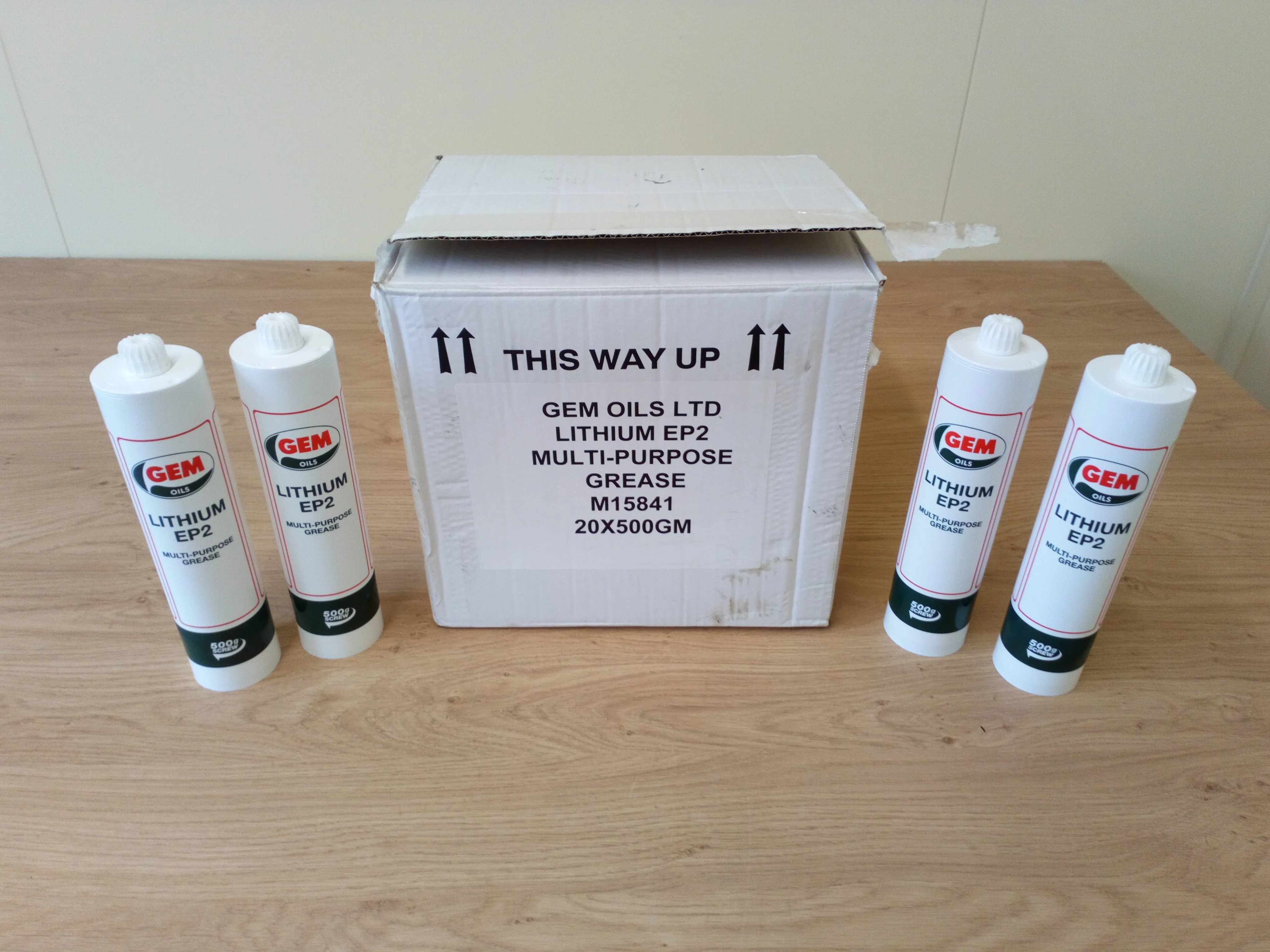 Gem Oil Multi purpose Grease 500g (screw in) Box Of 20