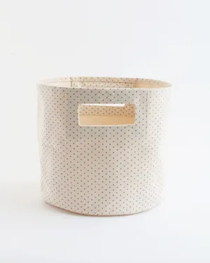 Grey Pin Dot Pint
