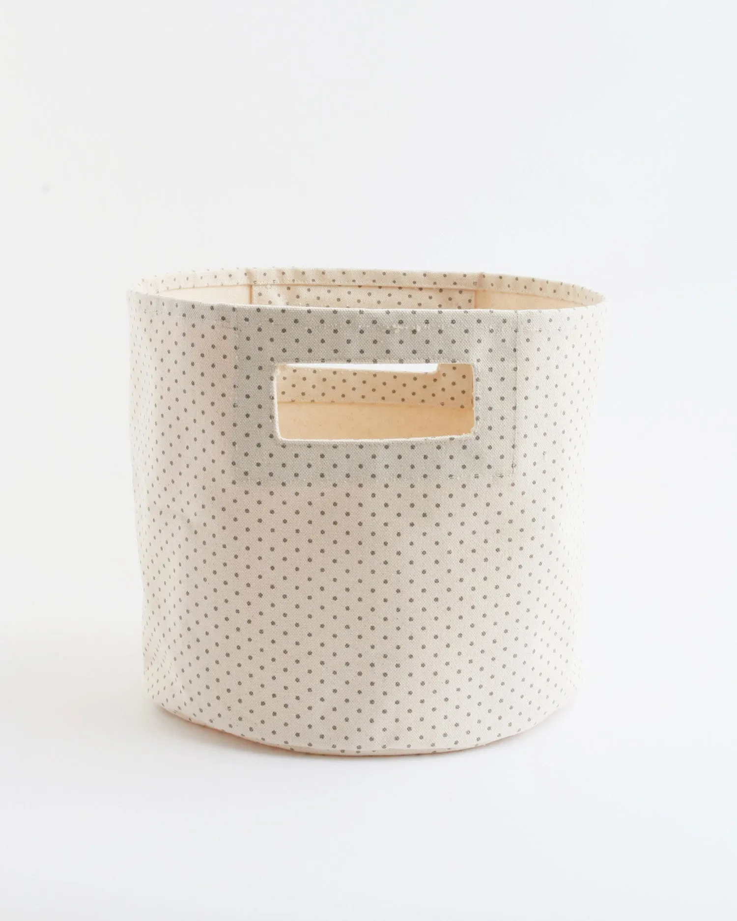 Grey Pin Dot Pint