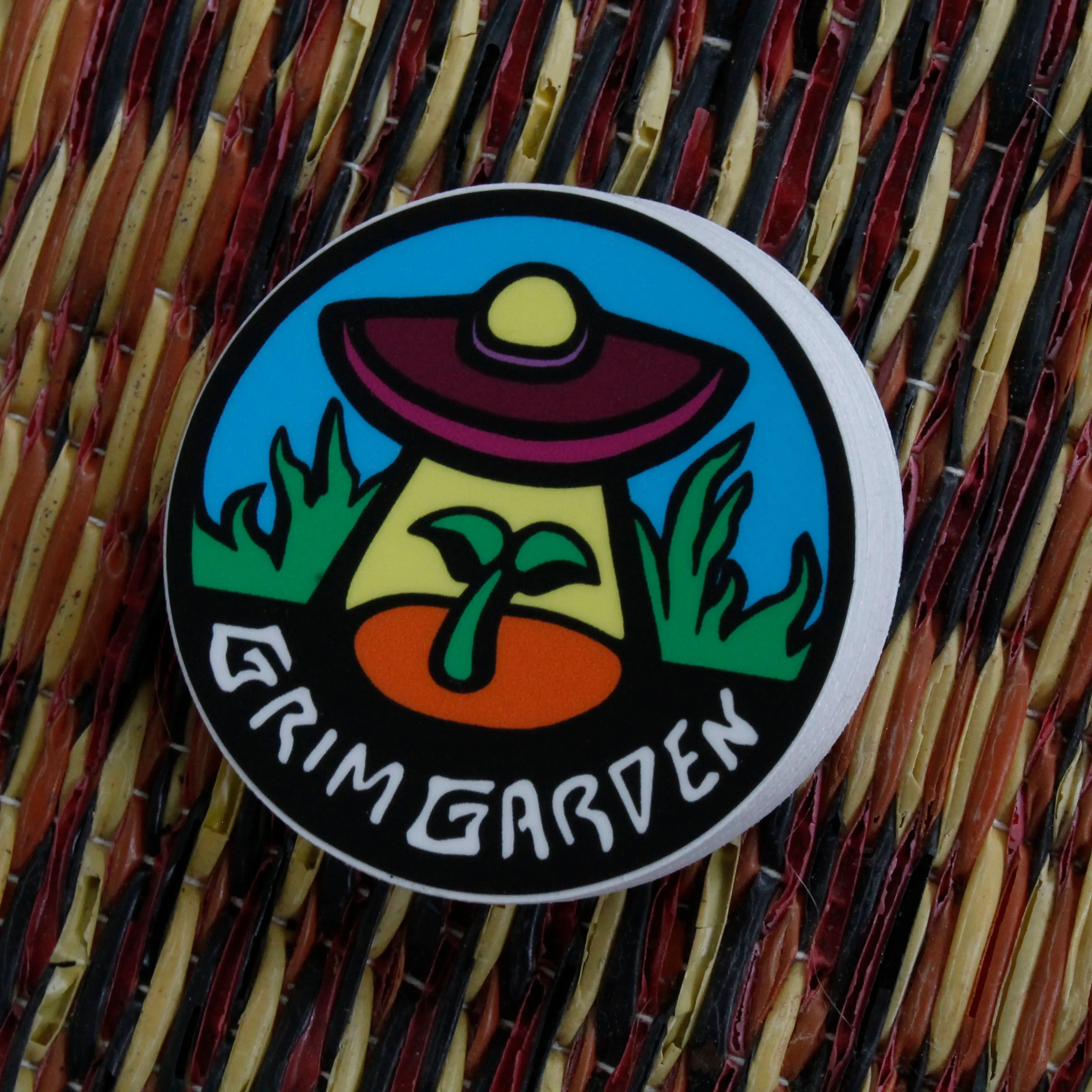 Grim Garden OG Logo Sticker