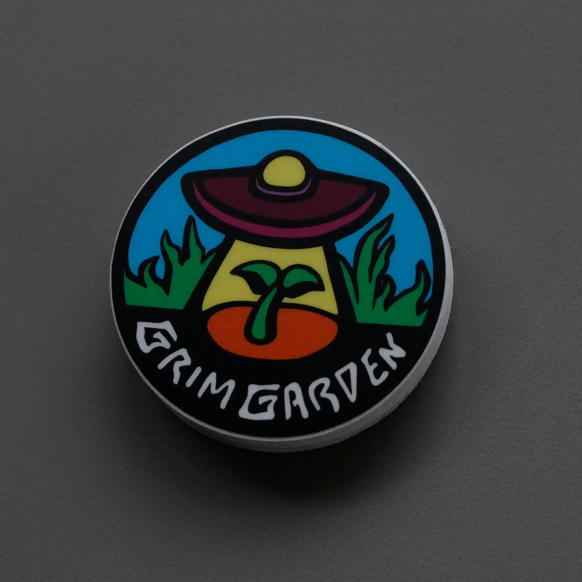 Grim Garden OG Logo Sticker