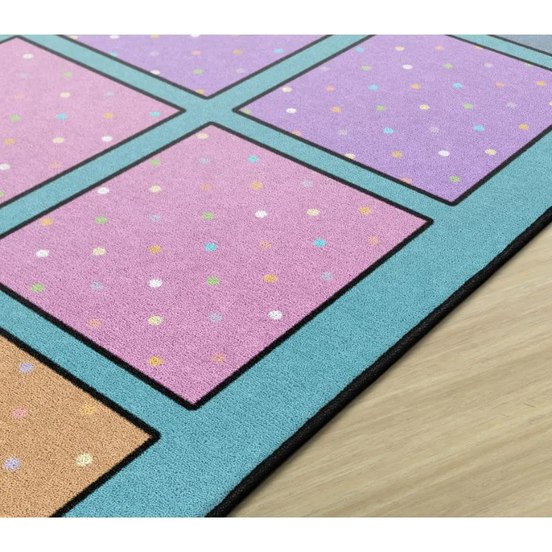 Happy Squares Seating Rug