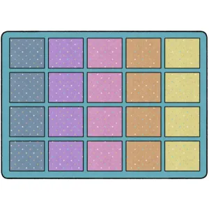 Happy Squares Seating Rug