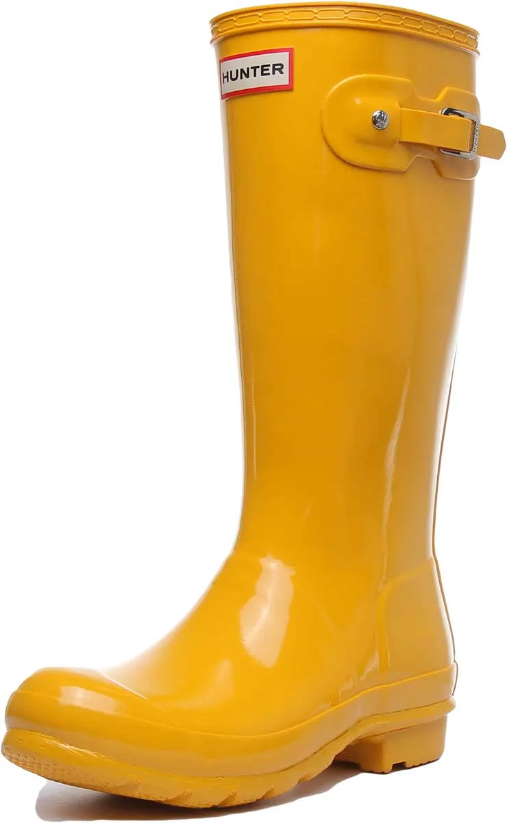 Hunter Orig Kids Gloss In Yellow