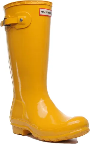Hunter Orig Kids Gloss In Yellow