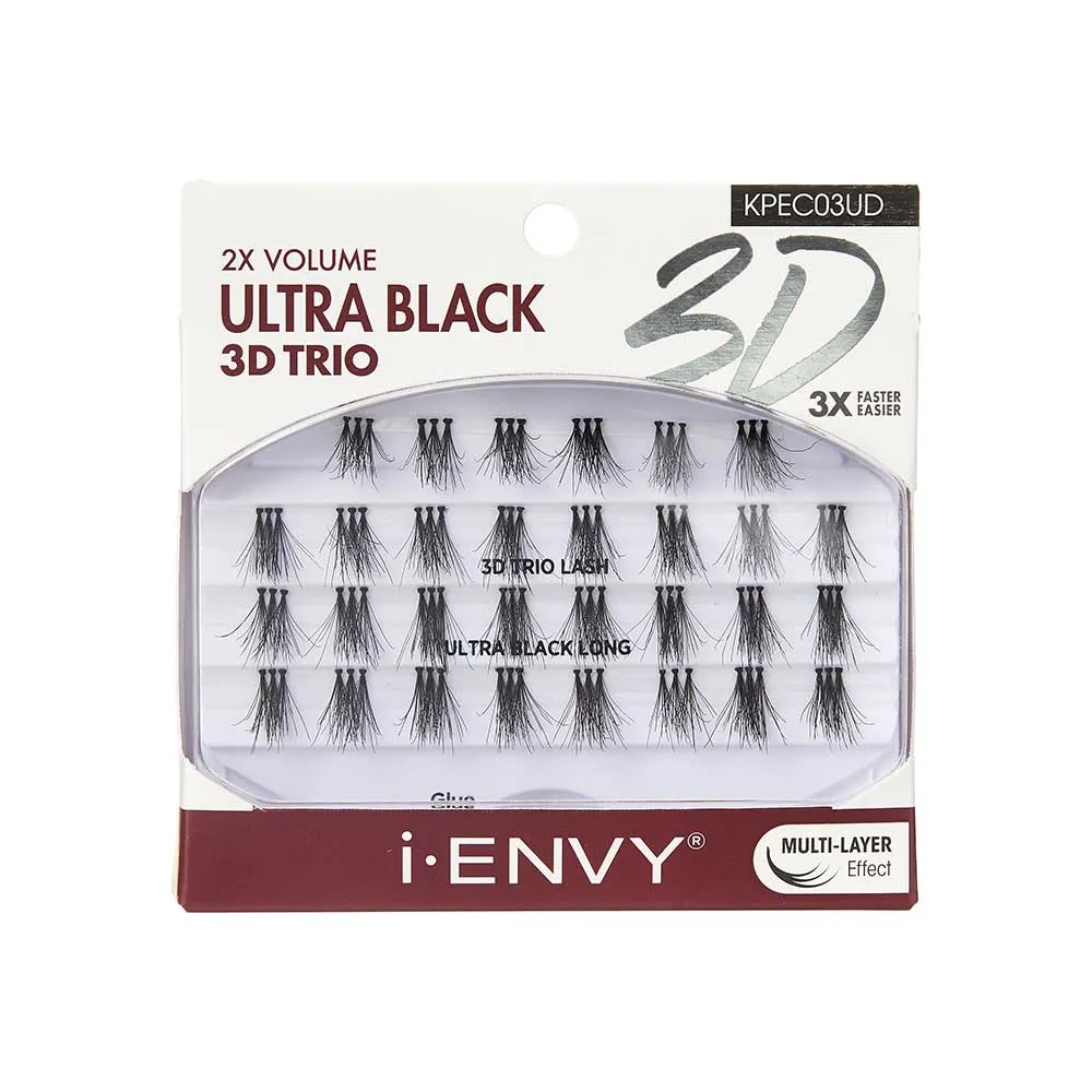 iENVY Ultra Black 3D Trio - Individual Lashes