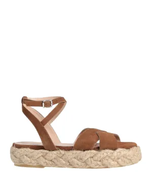 JANET & JANET Leather Espadrilles (17249471MK) Woman