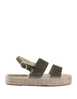 JUTELAUNE Leather Espadrilles (17218234TD) Woman