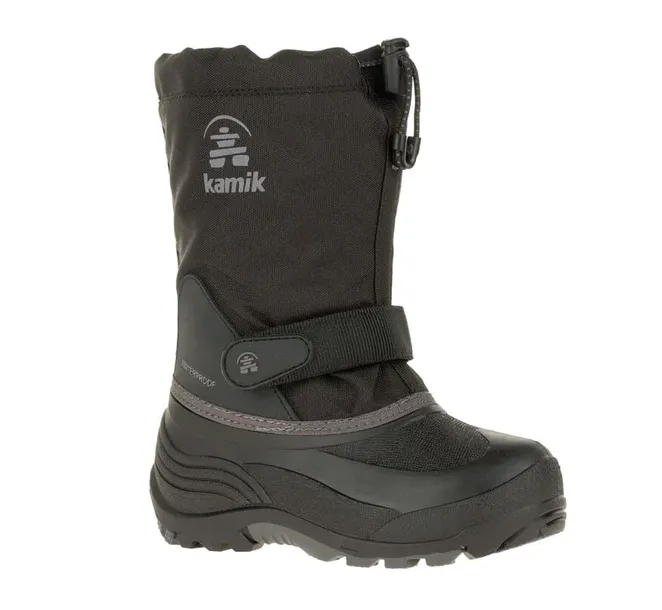 Kamik Kids Waterbug 5, Black/Char