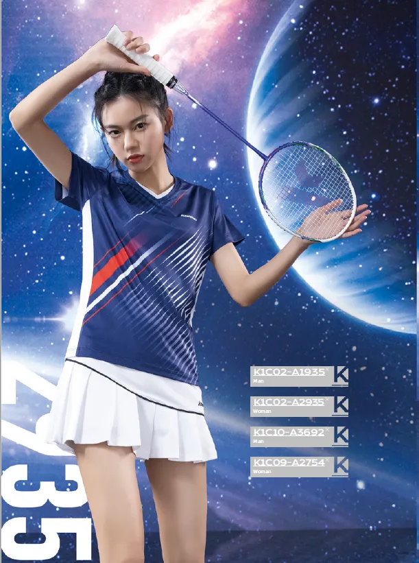 Kawasaki Female Badminton Skirt K1C09-A2754-1 White/Black