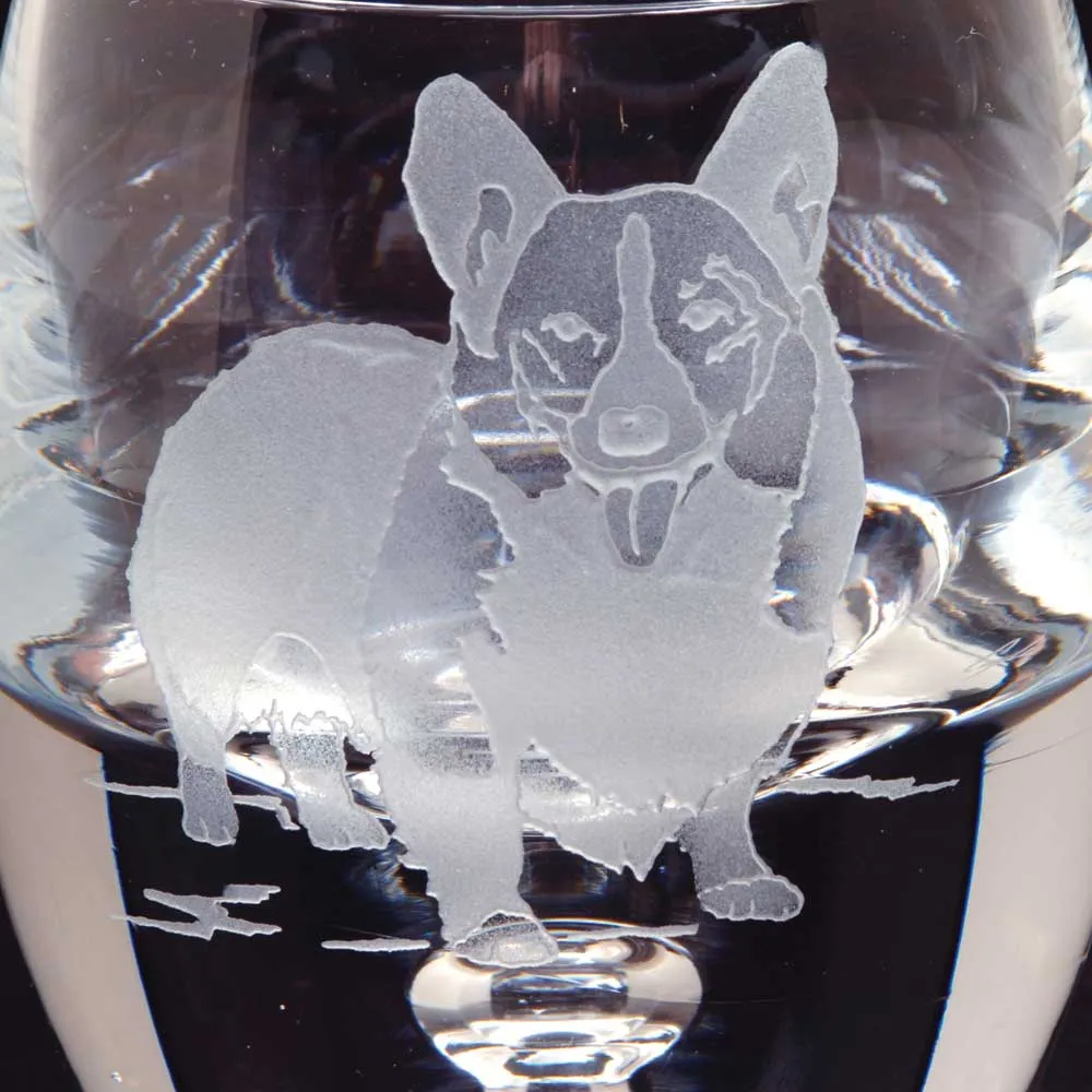 Kevin's Crystal Stemless Wine Glass