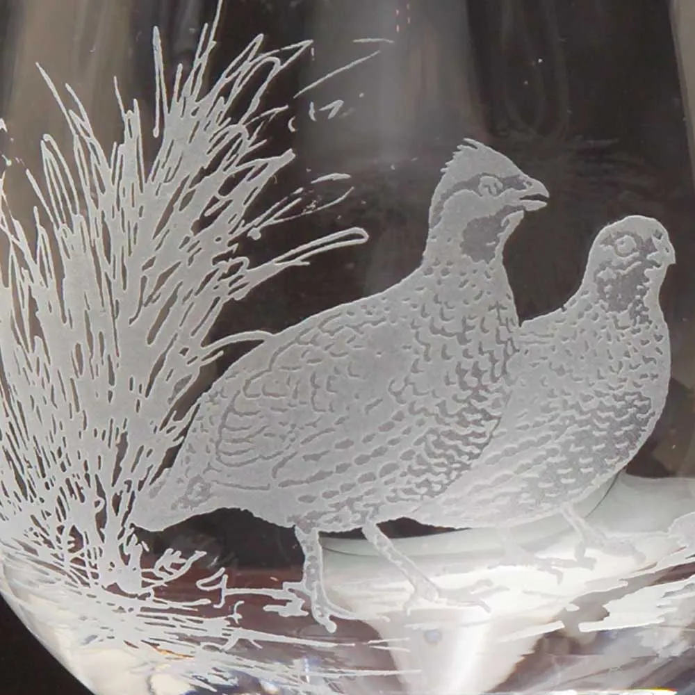 Kevin's Crystal Stemless Wine Glass