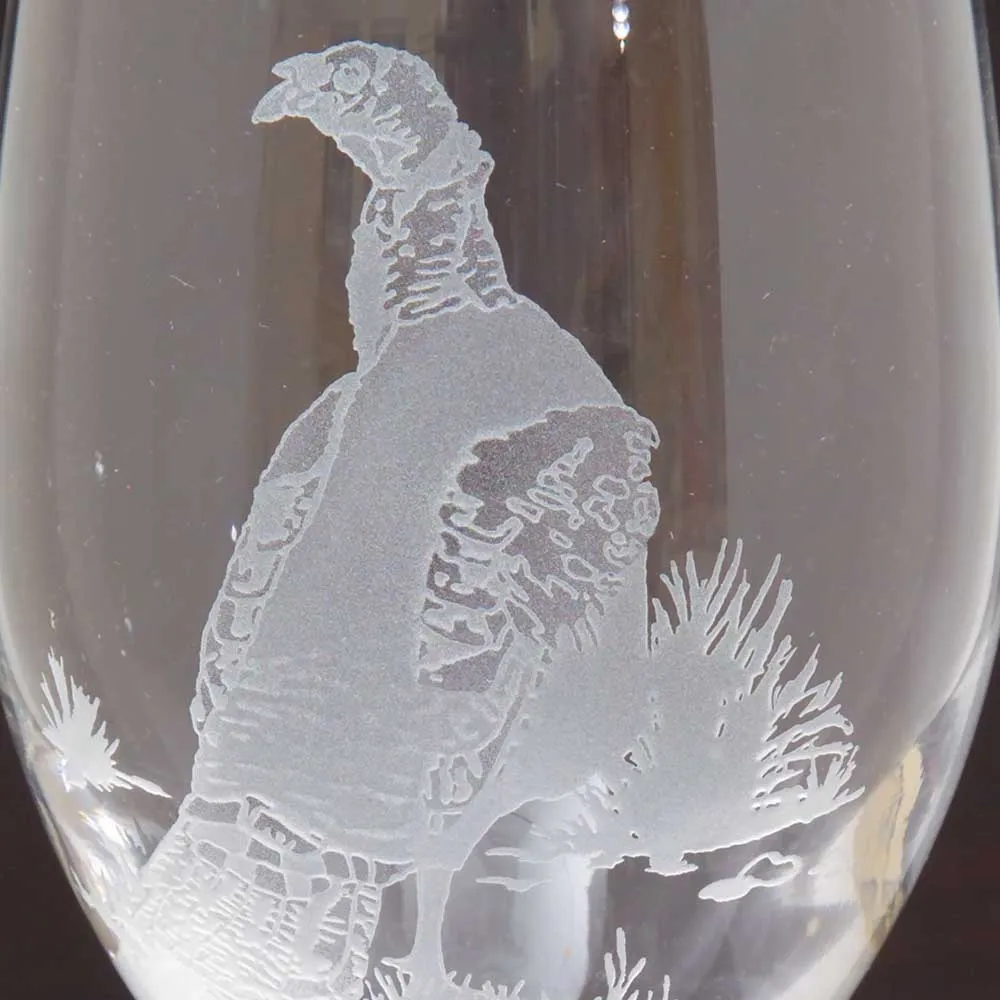 Kevin's Crystal Stemless Wine Glass