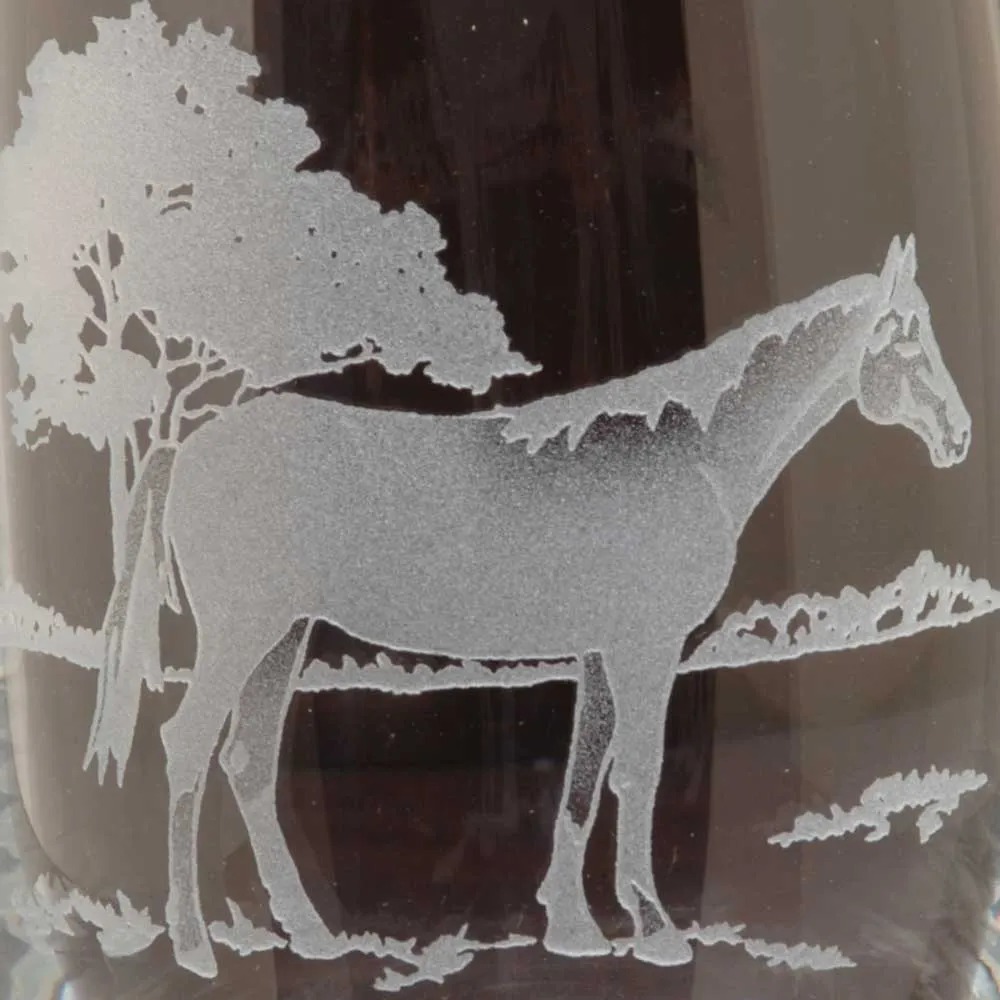Kevin's Crystal Stemless Wine Glass