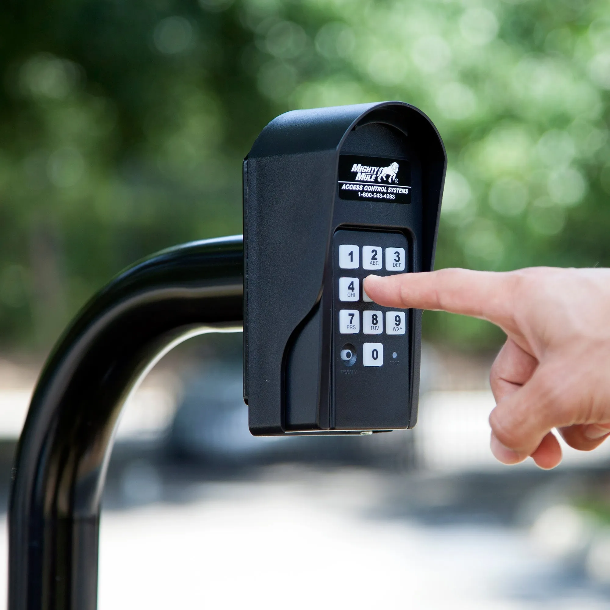 Keypad and Goose Neck Mounting Post (FM137-PED)
