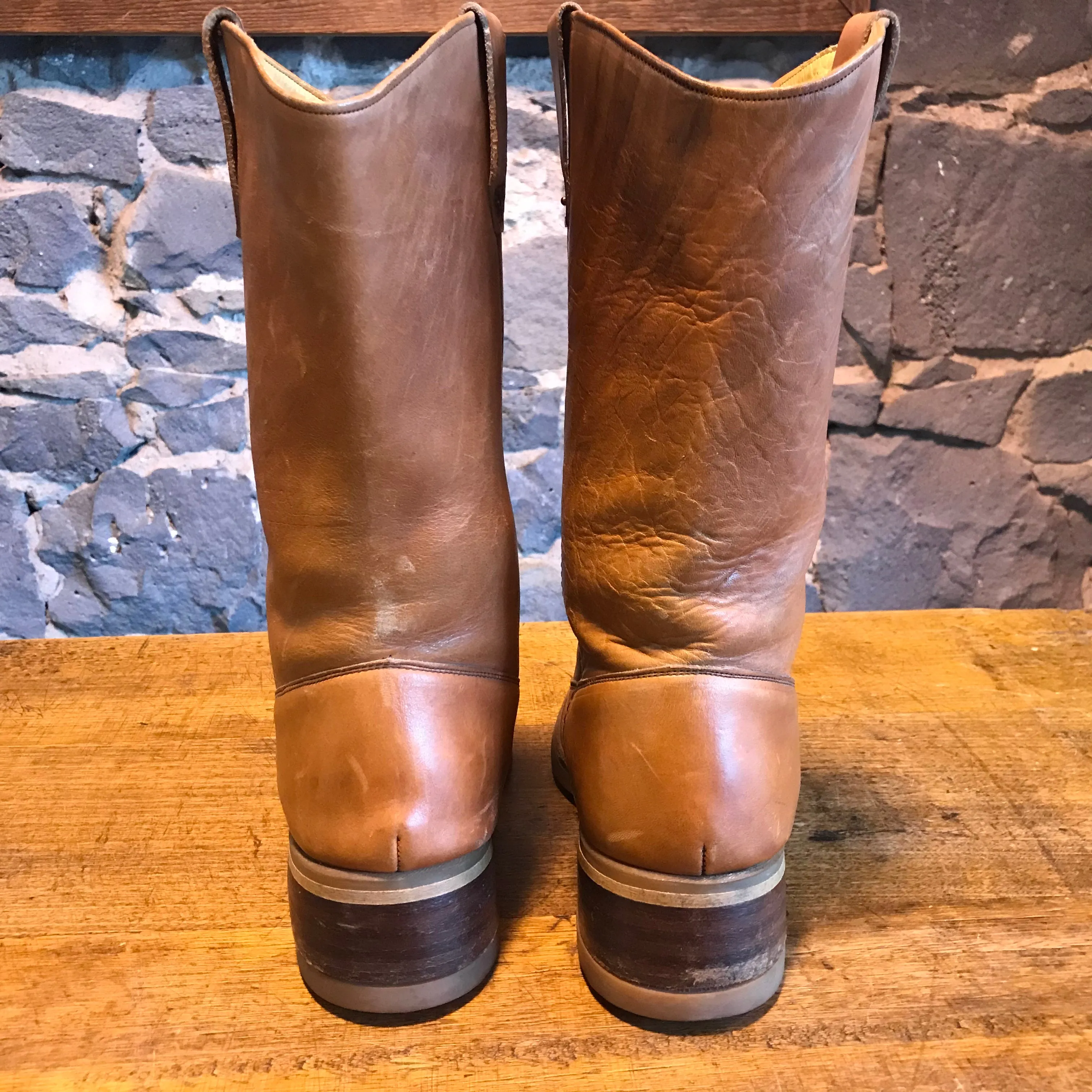Levi’s Strauss & Co - Cowboy Boots Vintage 70/80’s Mens Leather Frye Style Boots Made in USA