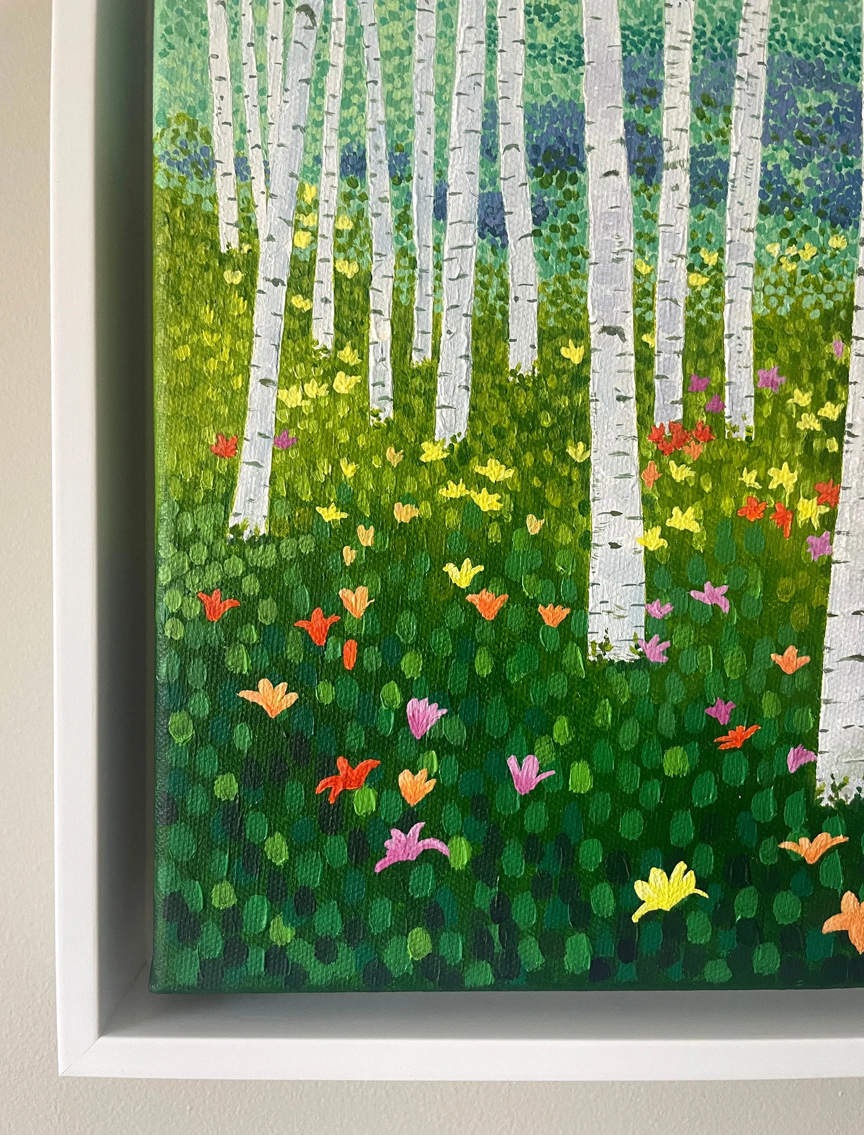 Lilies & Birch