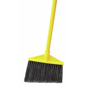 Lobby Broom - Synthetic Nylon - 42" Handle - 10-Pack