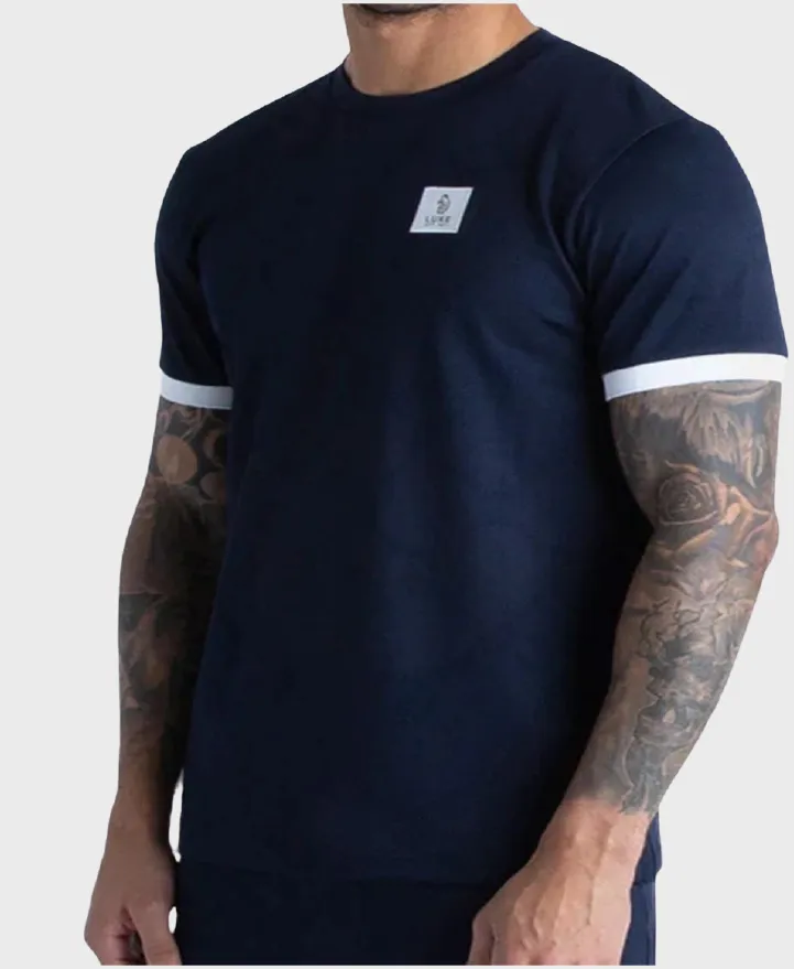 Luke 1977 M760151 Dempsey T-shirt Dark Navy