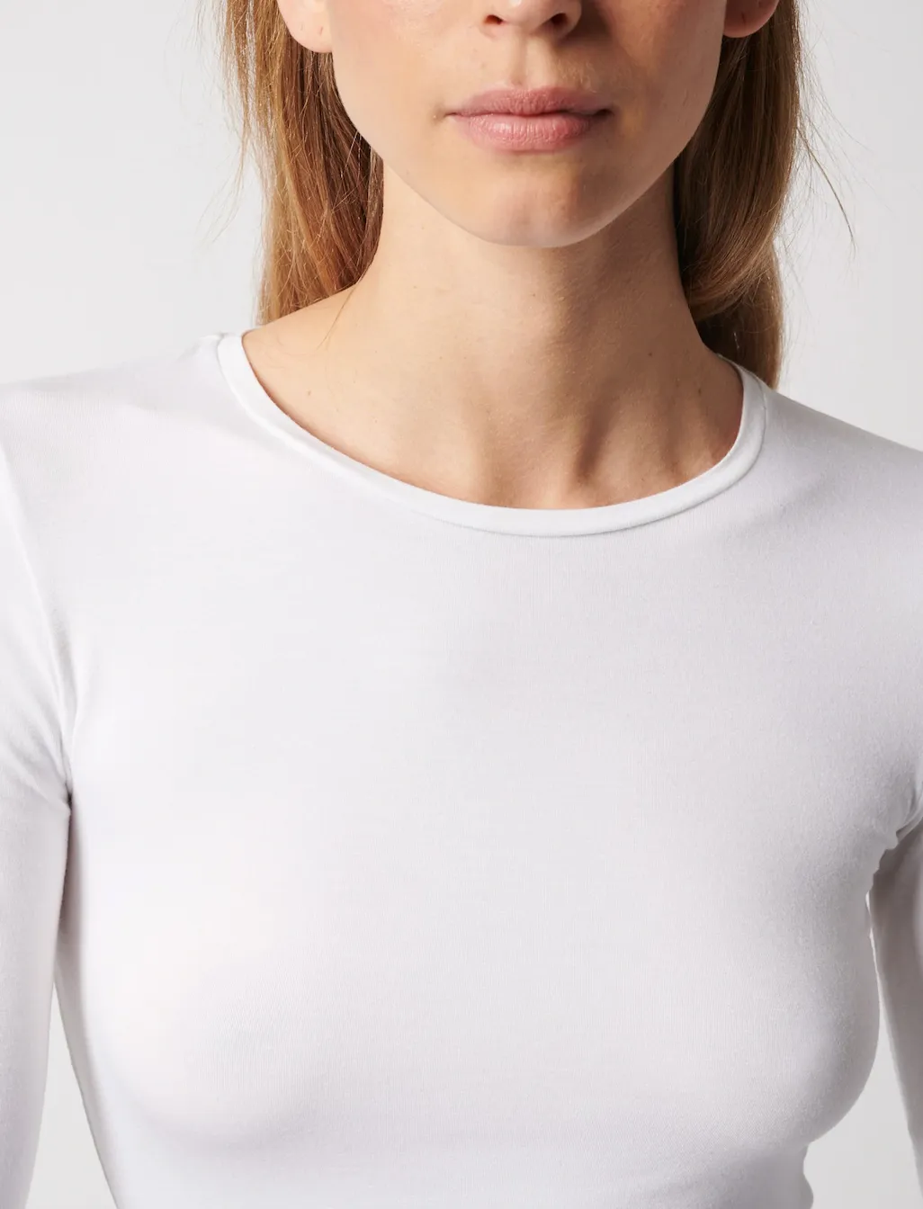 MAJESTIC SOFT TOUCH L/S CREW