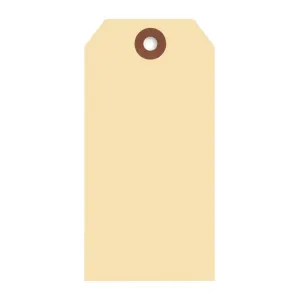 Manila Tags - #5 - 4 3/4 x 2 3/8"  - 1,000 / Box