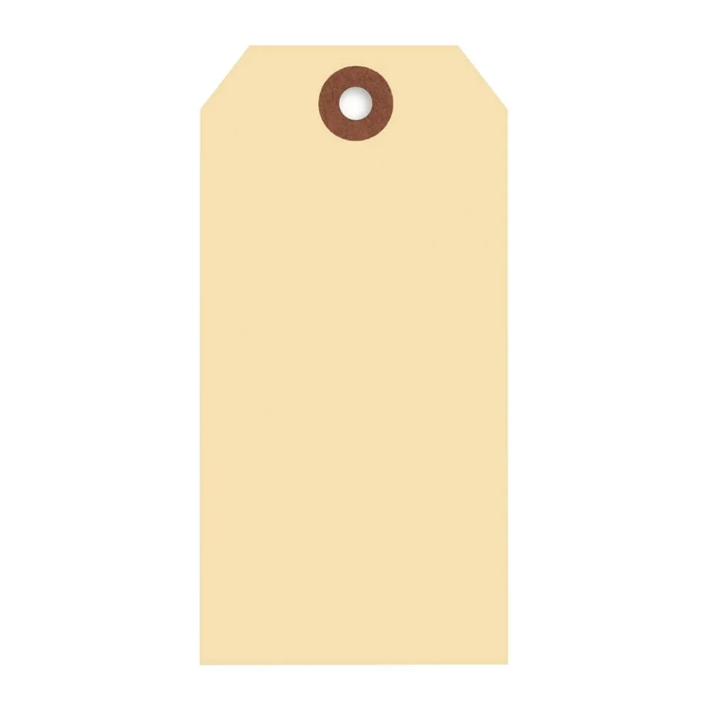 Manila Tags - #5 - 4 3/4 x 2 3/8"  - 1,000 / Box