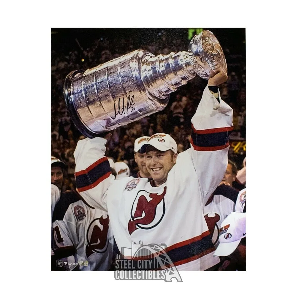 Martin Brodeur (Raising Cup) Autographed Devils 16x20 Photo - Fanatics
