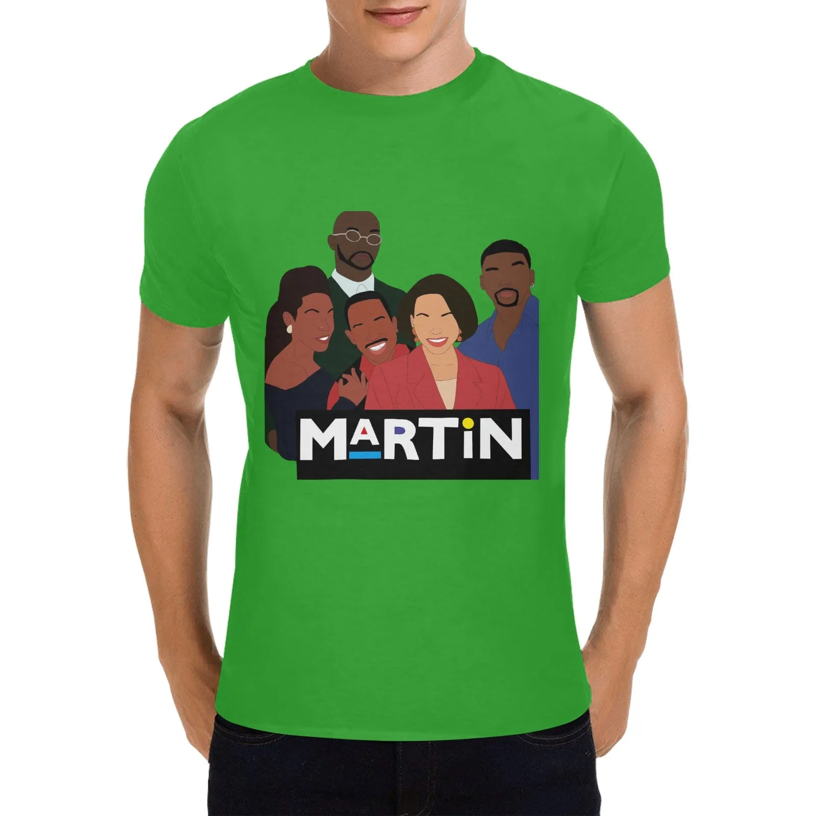 Martin Cast Silhouette Men's T-shirt 100% Cotton