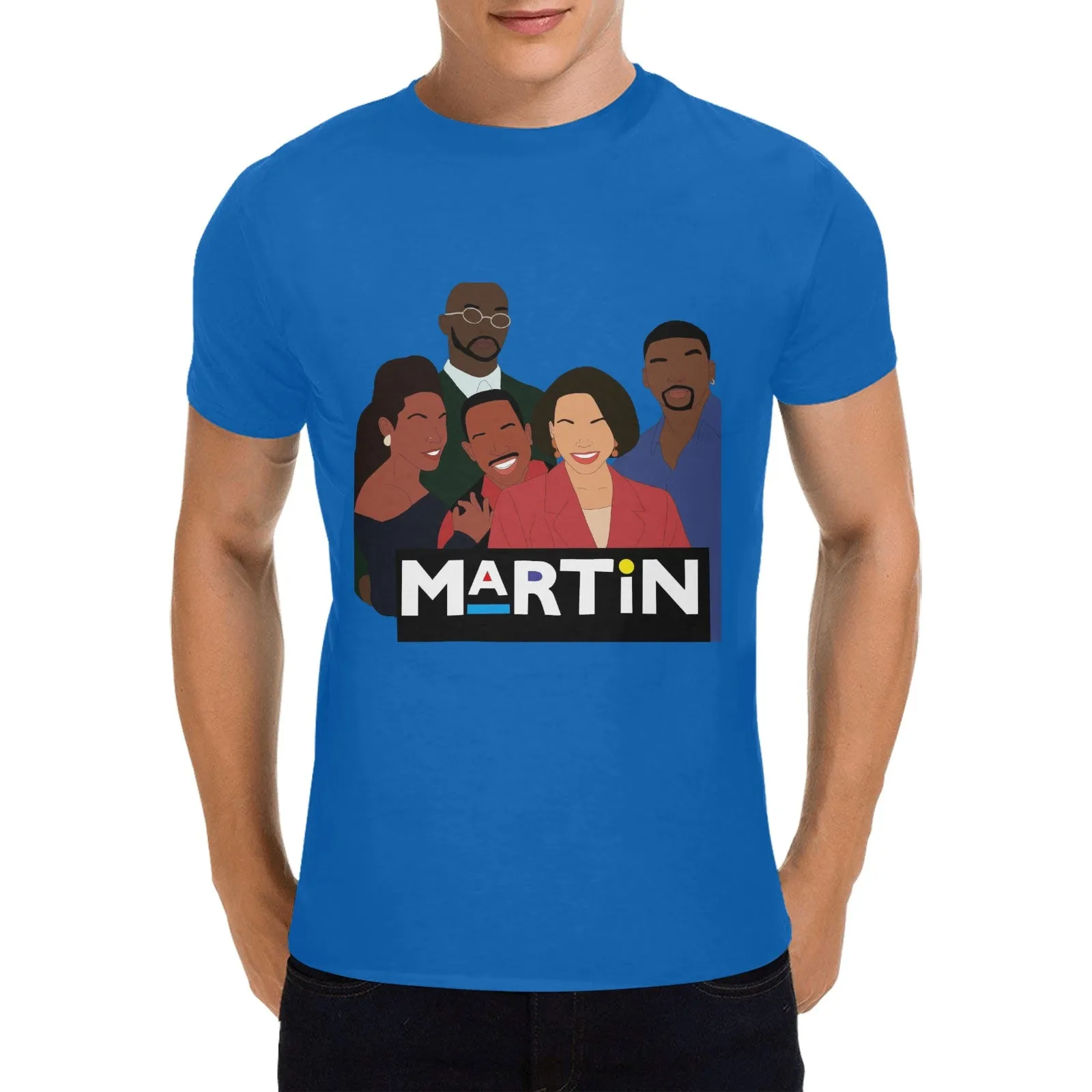 Martin Cast Silhouette Men's T-shirt 100% Cotton
